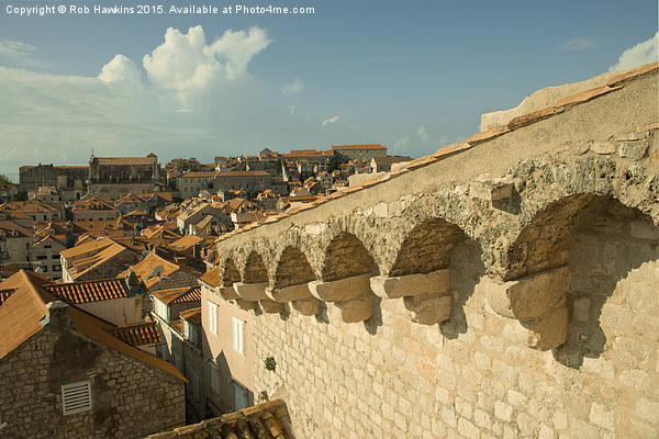  Rooftops of Dubrovnik  Picture Board by Rob Hawkins