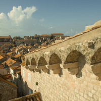 Buy canvas prints of  Rooftops of Dubrovnik  by Rob Hawkins