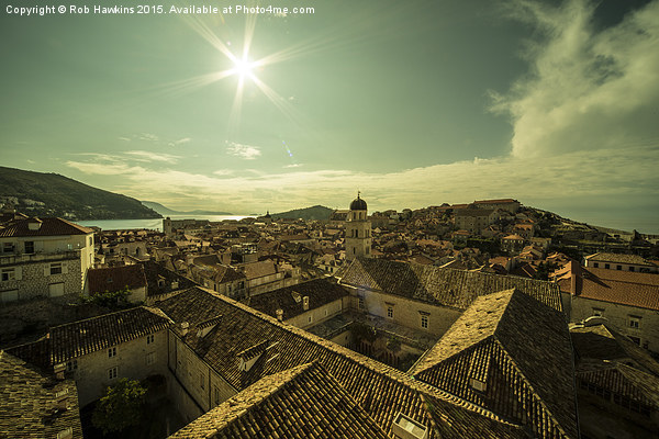  Dubrovnik Sunshine  Picture Board by Rob Hawkins