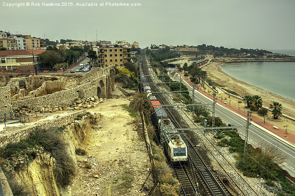  Tarragona Freight  Picture Board by Rob Hawkins