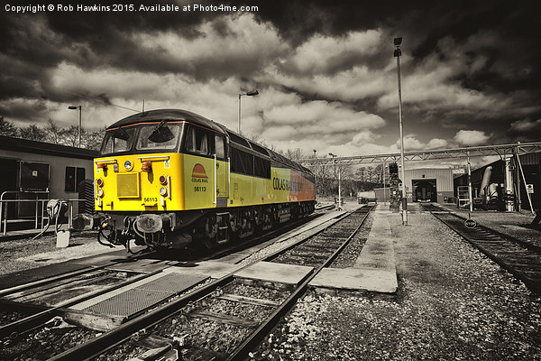  The Class 56  Picture Board by Rob Hawkins