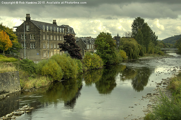  The River Teviot at Hawick  Picture Board by Rob Hawkins