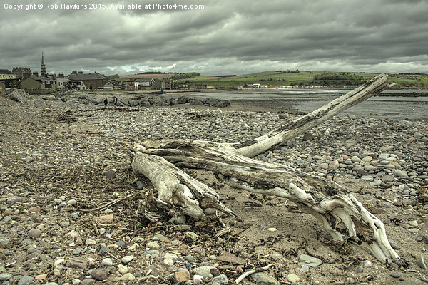  Stonehaven Driftwood Picture Board by Rob Hawkins