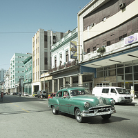 Buy canvas prints of  Havana Pontiac by Rob Hawkins