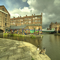 Buy canvas prints of  Nottingham Waterfront  by Rob Hawkins