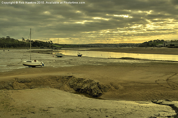  River Torridge at Instow  Picture Board by Rob Hawkins