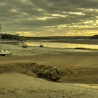 Buy canvas prints of  River Torridge at Instow  by Rob Hawkins