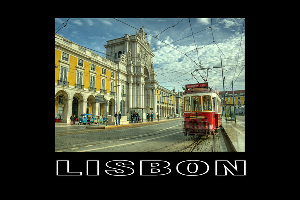 Lisbon  Picture Board by Rob Hawkins
