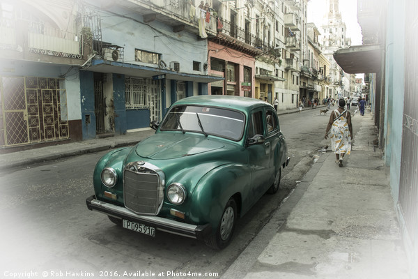 Havana Classic  Picture Board by Rob Hawkins