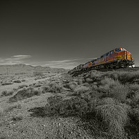 Buy canvas prints of Peach Springs Freight  by Rob Hawkins