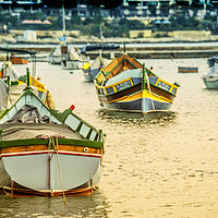 Buy canvas prints of Valletta Boats  by Rob Hawkins