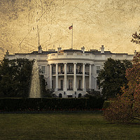 Buy canvas prints of The White House  by Rob Hawkins