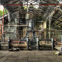 Buy canvas prints of The Foundry by Rob Hawkins