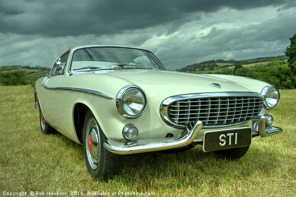 Volvo P1800 Coupe  Picture Board by Rob Hawkins