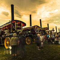 Buy canvas prints of Showmans Engine Twylight  by Rob Hawkins