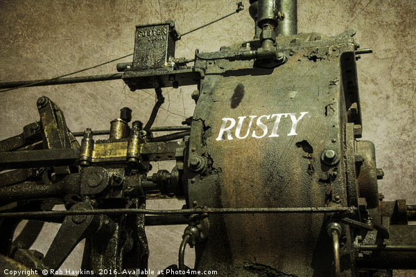 Rusty  Picture Board by Rob Hawkins