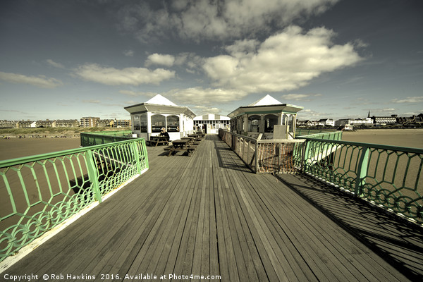 The pier at St Annes on sea  Picture Board by Rob Hawkins