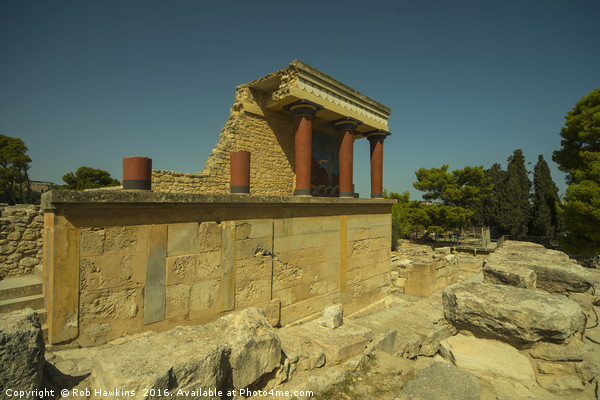 Knossos Palace  Picture Board by Rob Hawkins