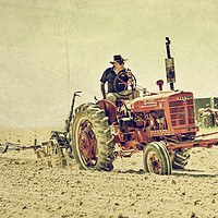 Buy canvas prints of McCormick Ploughing  by Rob Hawkins