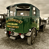 Buy canvas prints of The Foden Wagon  by Rob Hawkins