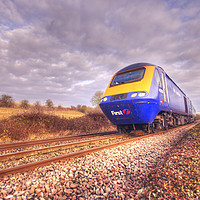 Buy canvas prints of HST at Crofton  by Rob Hawkins