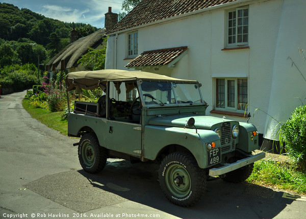 Dunster Landy  Picture Board by Rob Hawkins