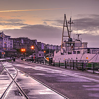 Buy canvas prints of Bristol Harbour Tracks  by Rob Hawkins