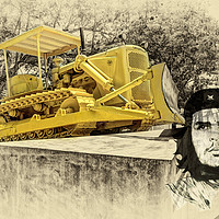 Buy canvas prints of Dozer of the Revolution  by Rob Hawkins