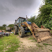 Buy canvas prints of Ford Loader  by Rob Hawkins