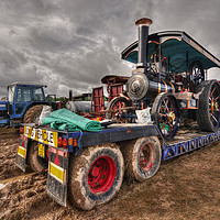 Buy canvas prints of The Burrell Loader  by Rob Hawkins