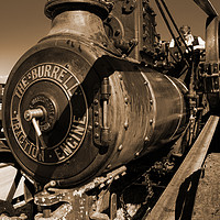 Buy canvas prints of The Burrell Engine  by Rob Hawkins