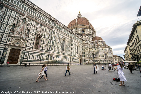 Florence Cathedral  Picture Board by Rob Hawkins