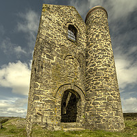 Buy canvas prints of Cripplesease Engine House  by Rob Hawkins