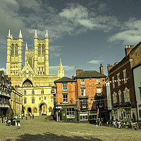 Buy canvas prints of Lincoln Exchequergate  by Rob Hawkins