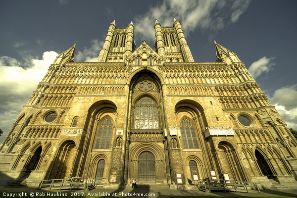 Lincoln Cathedral  Picture Board by Rob Hawkins