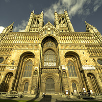 Buy canvas prints of Lincoln Cathedral  by Rob Hawkins