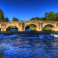 Buy canvas prints of Bridge over troubled waters by Rob Hawkins