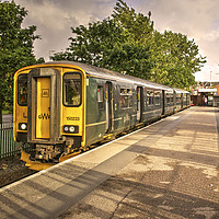 Buy canvas prints of Exmouth Sprinter by Rob Hawkins