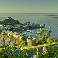 Buy canvas prints of Ilfracombe Harbour Summer  by Rob Hawkins