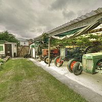 Buy canvas prints of Devon Tractors  by Rob Hawkins