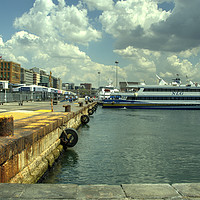 Buy canvas prints of Port of Naples  by Rob Hawkins