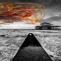 Buy canvas prints of Spirit of West Pier  by Rob Hawkins