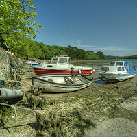 Buy canvas prints of Fal Boats  by Rob Hawkins