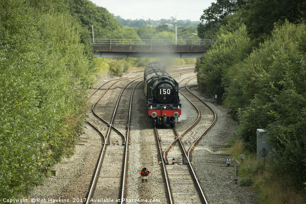Royal Scot at Tiverton Junction  Picture Board by Rob Hawkins