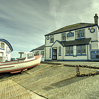 Buy canvas prints of Paris Hotel at Coverack  by Rob Hawkins