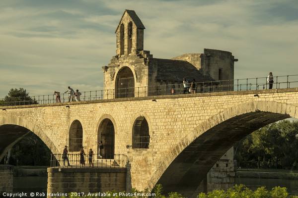 Pont d'Avignon Picture Board by Rob Hawkins