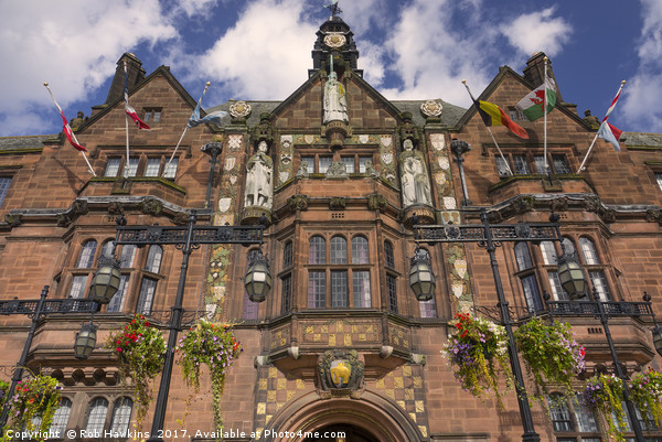 Coventry Town Hall  Picture Board by Rob Hawkins