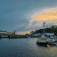 Buy canvas prints of Porthleven Twylight by Rob Hawkins