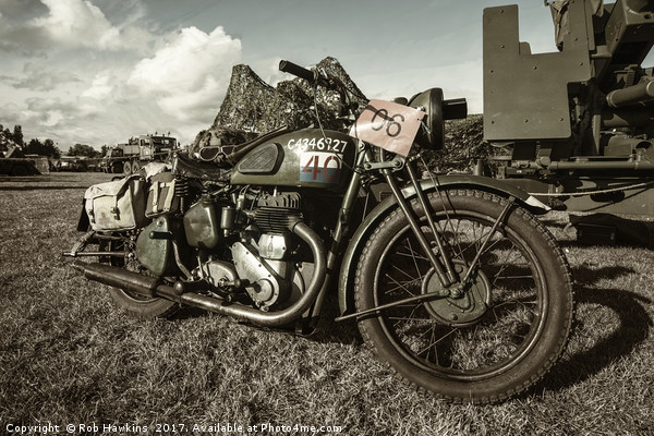 BSA M20  Picture Board by Rob Hawkins