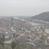 Buy canvas prints of Heidelberg Mist  by Rob Hawkins